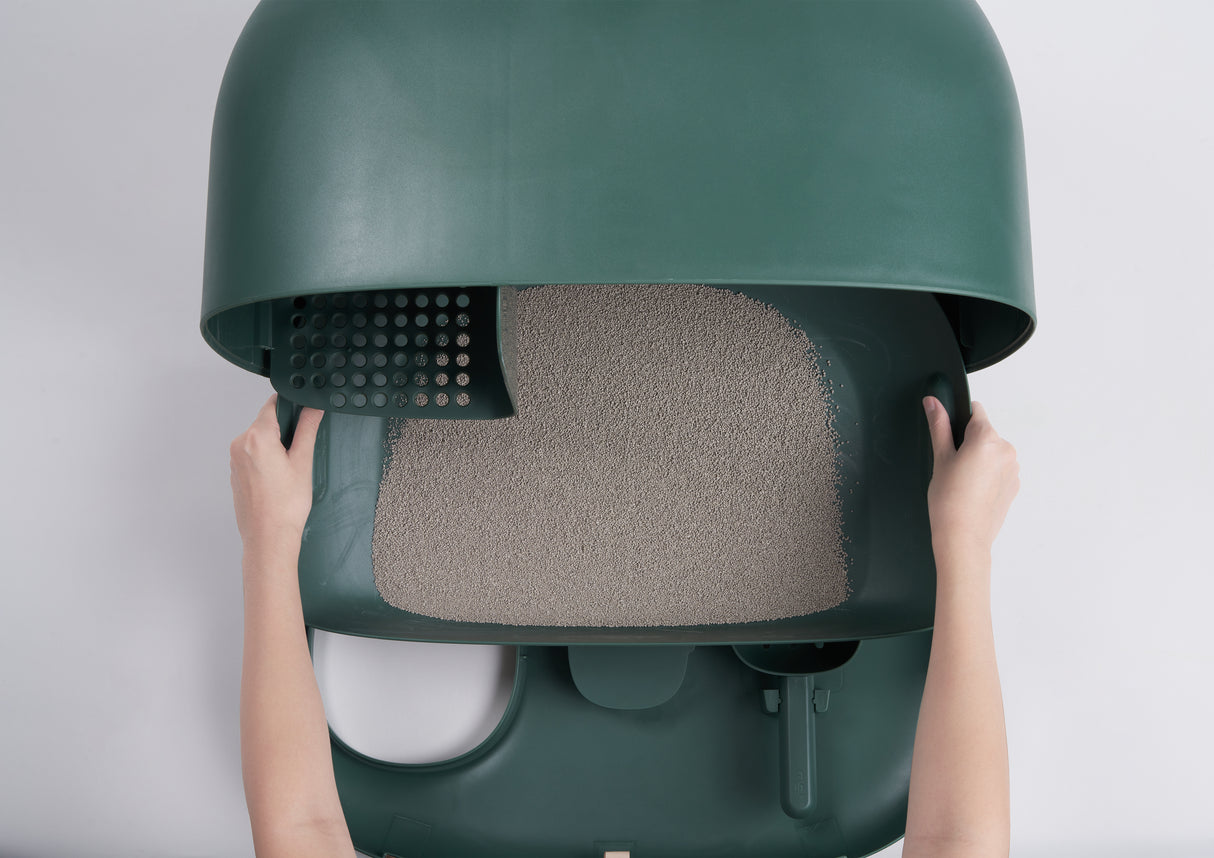 MakeSure kattenbak met lade - Groen - Design Prijs Winnaar!