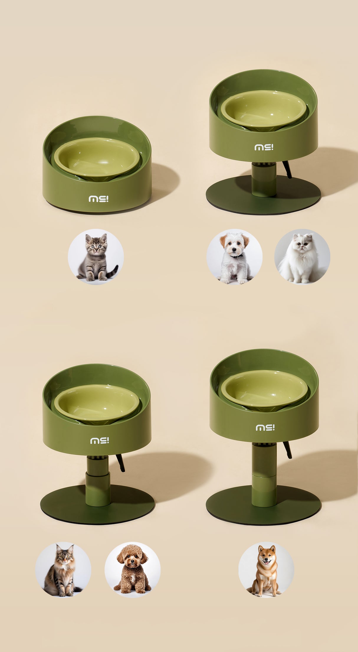 Makesure ergonomisch kattenschaaltje