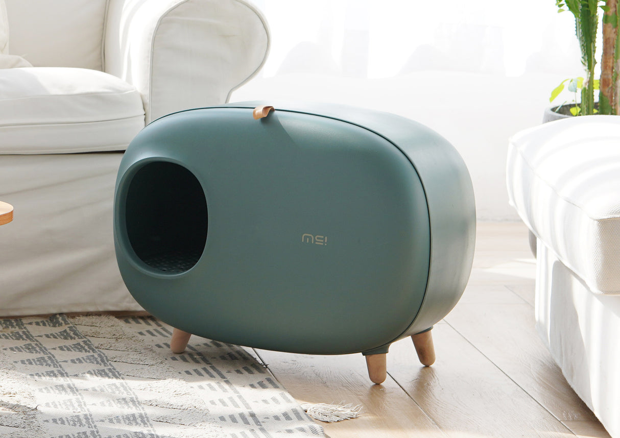 MakeSure kattenbak met lade - Groen - Design Prijs Winnaar!