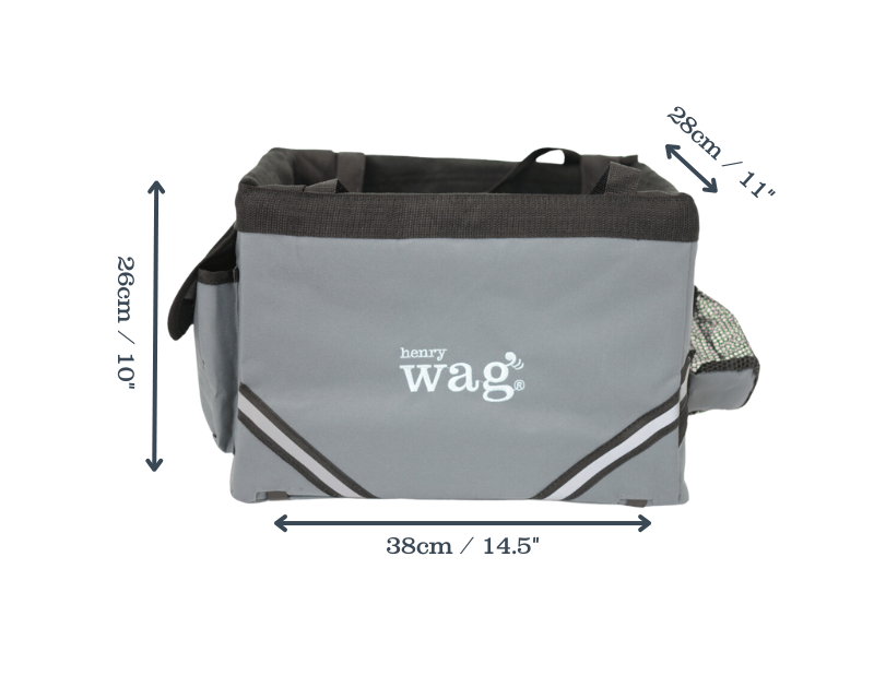 Henry Wag Fahrradtasche für Hunde und Katzen