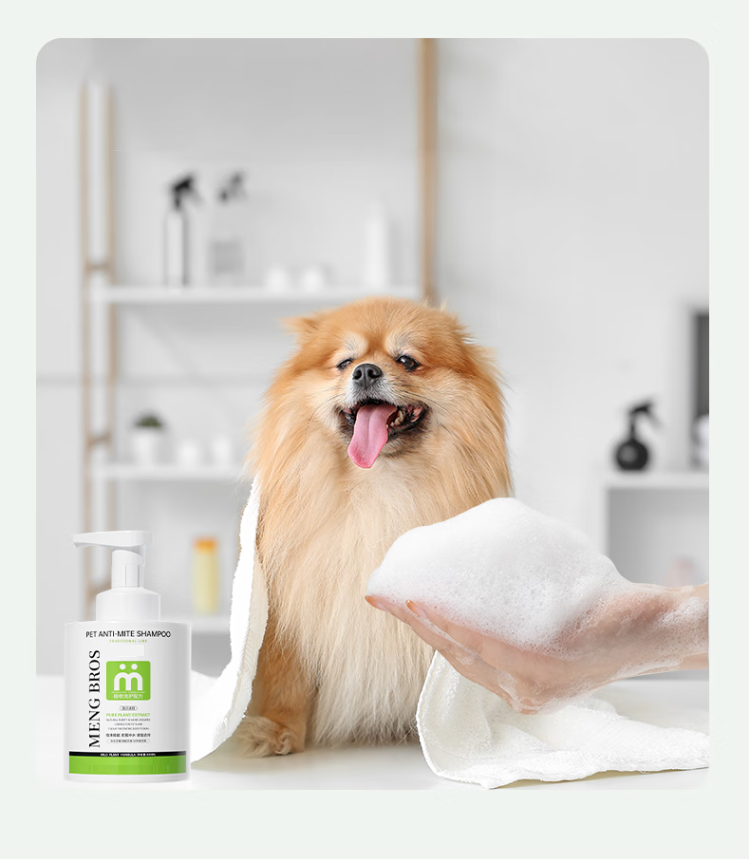 Mousse droogschuim shampoo voor huisdieren