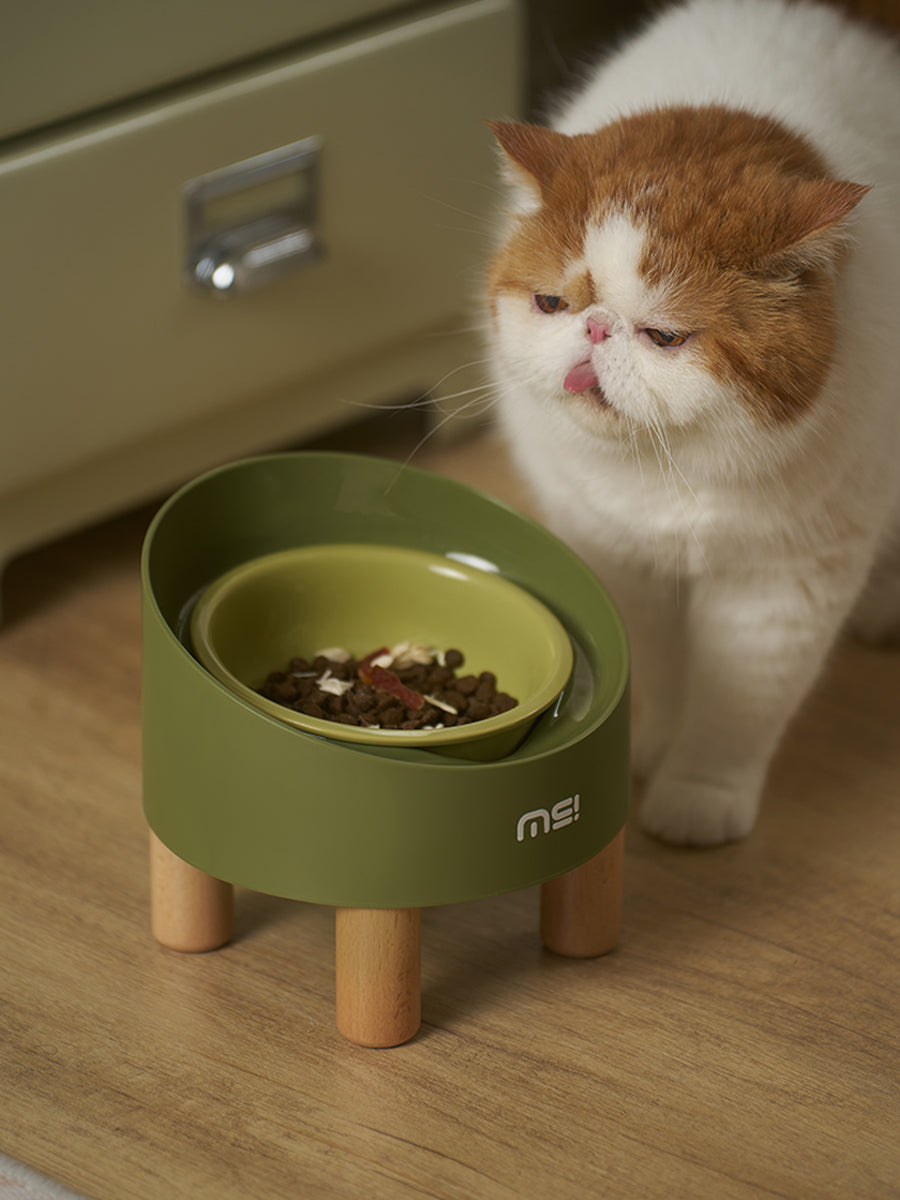 MakeSure Rolls keramische voerbak - in hoogte verstelbaar