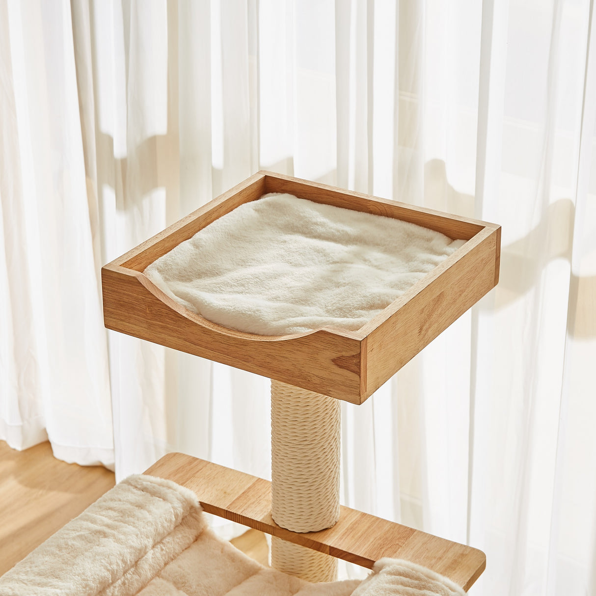 Kattenmeubel Klimrek met Krabpalen en Kattenmand