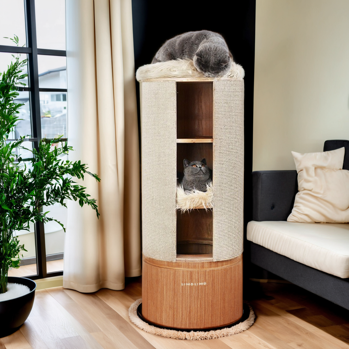 Designer krabpaal - krabmeubel katten