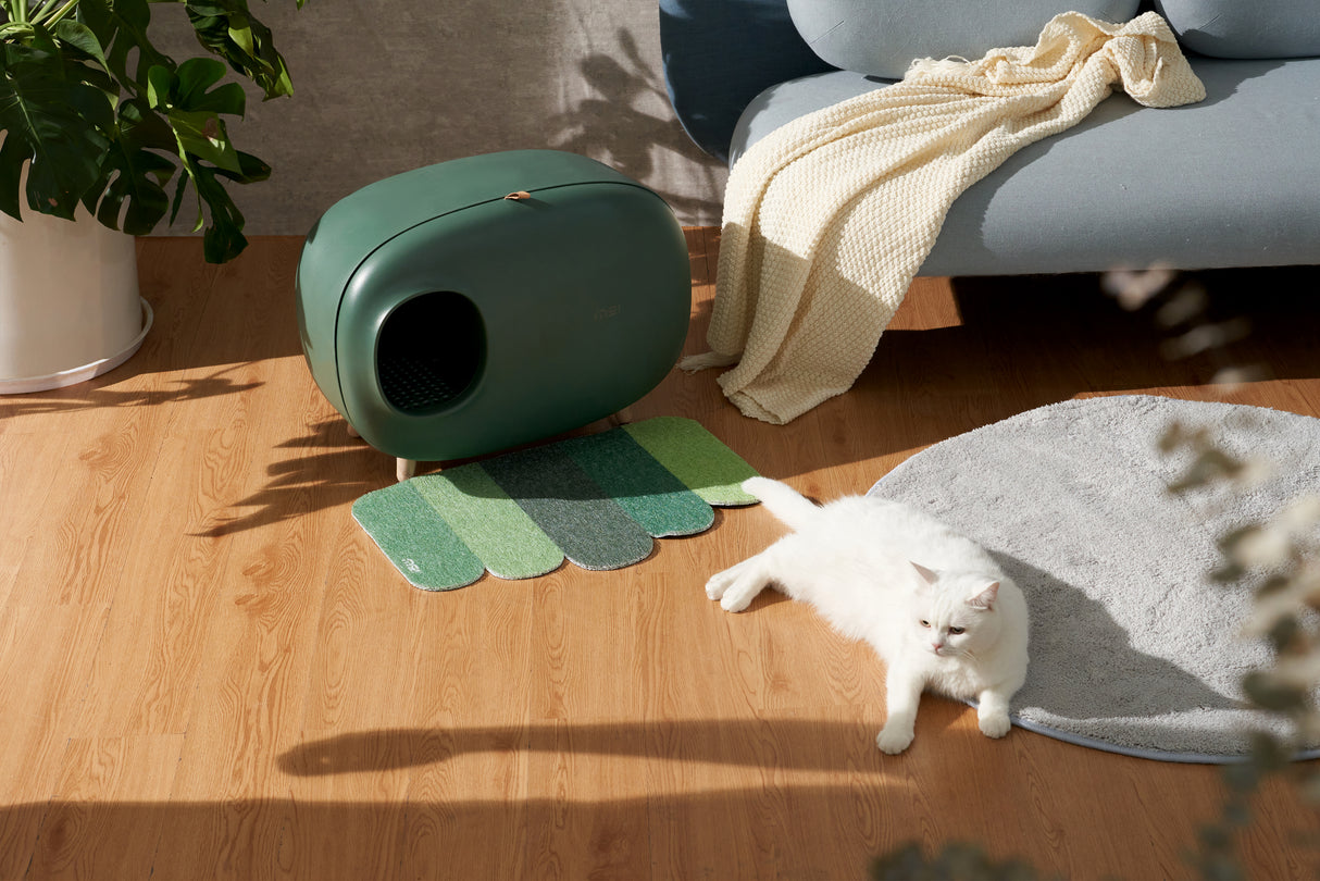 MakeSure kattenbak met lade - Groen - Design Prijs Winnaar!