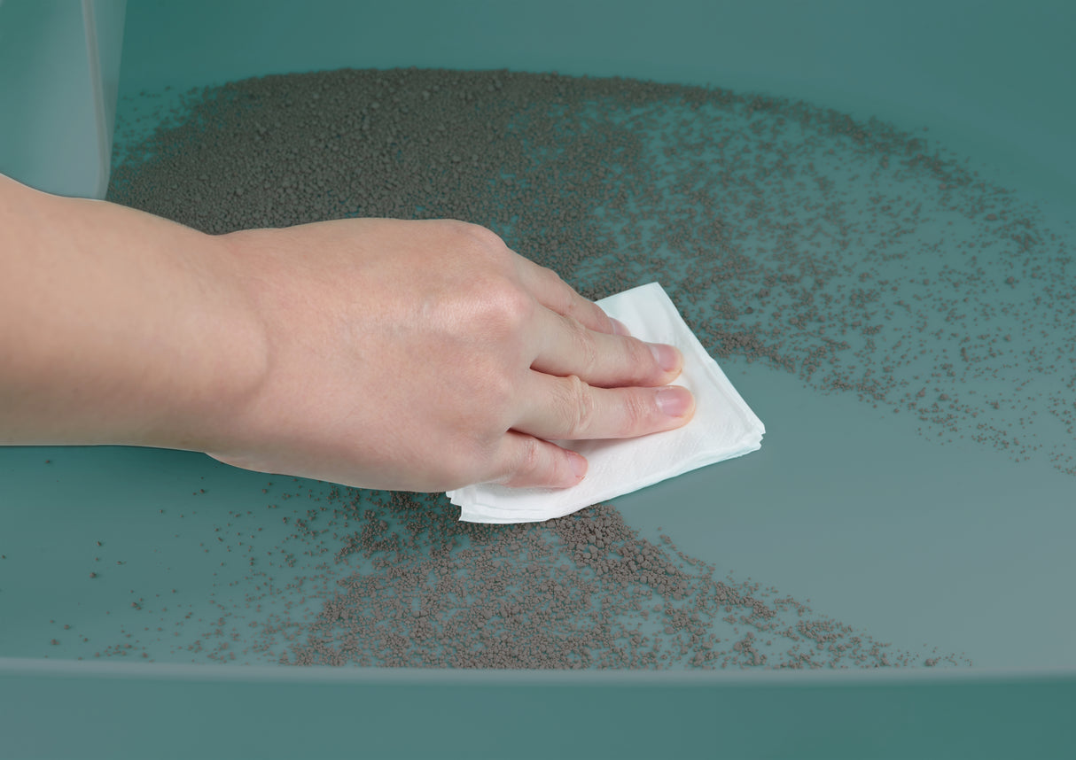 MakeSure kattenbak met lade - Groen - Design Prijs Winnaar!