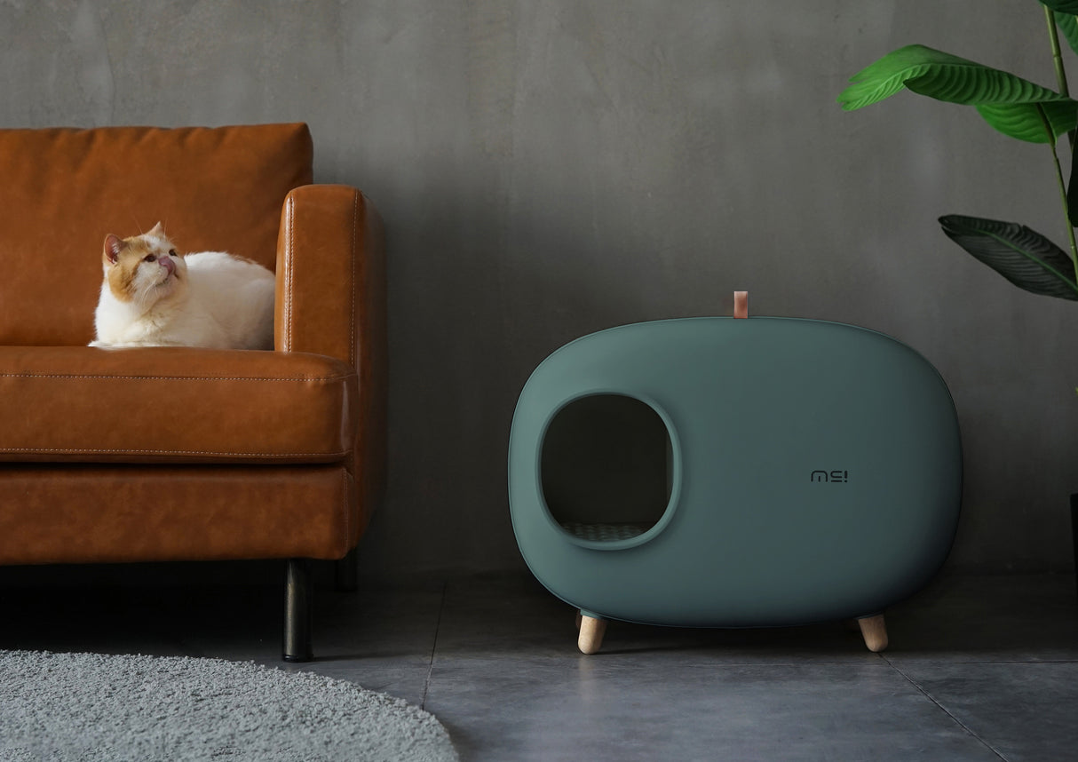 MakeSure kattenbak met lade - Groen - Design Prijs Winnaar!