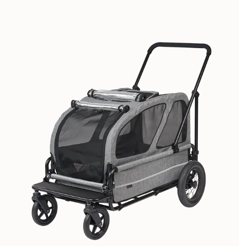 AirBuggy Carriage Set Earth Grey – Comfortabel reizen met jouw huisdier