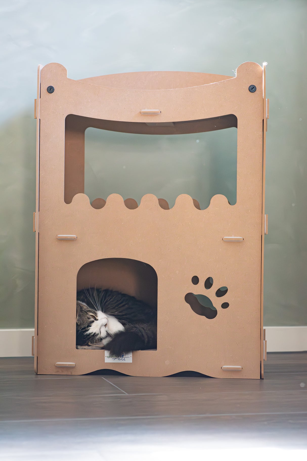 Kattenhuis - duurzaam speelhuis voor katten