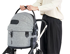 AirBuggy Dome 3 SMALL COT - EARTH GREY