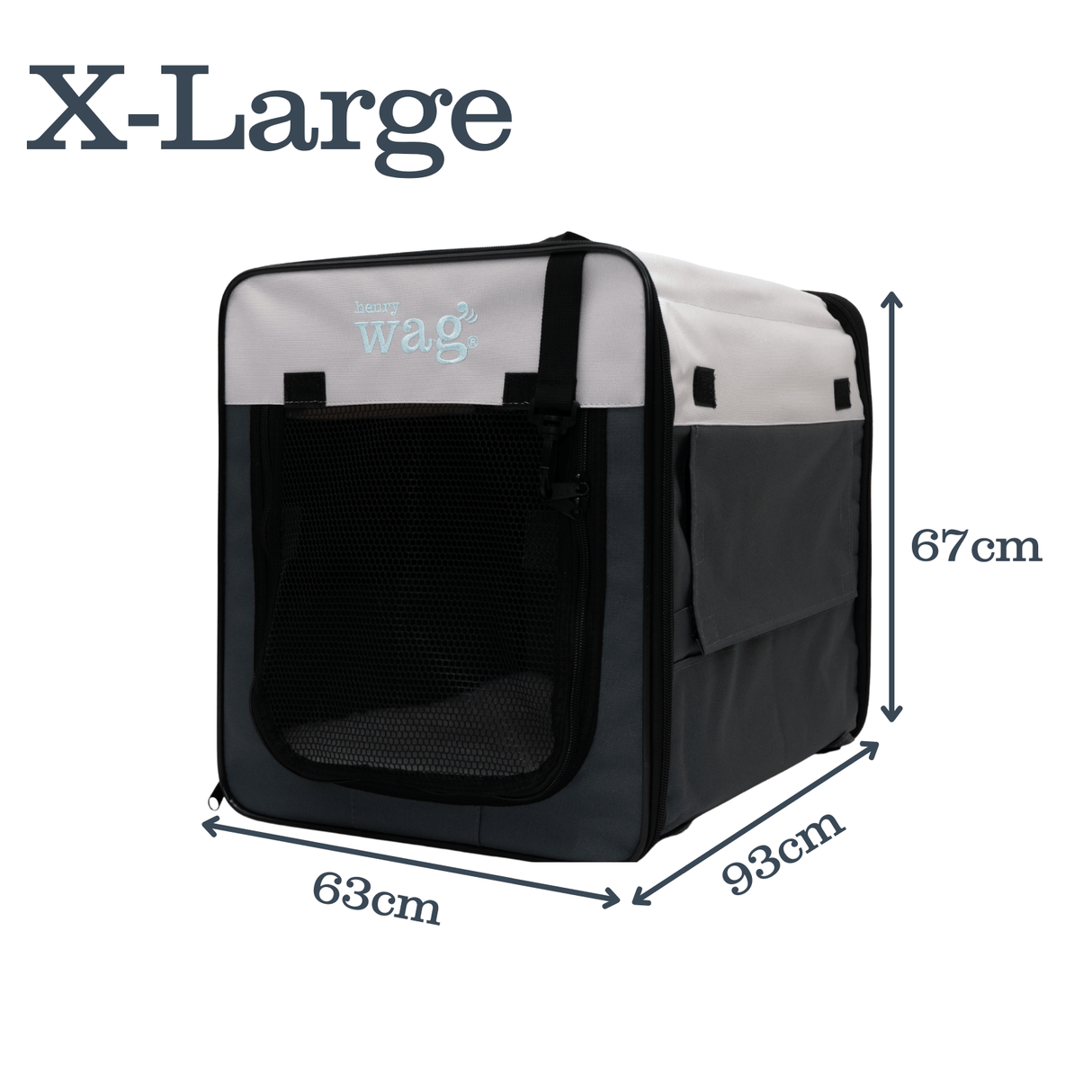 Henry Wag Opvouwbare Bench Hond - Reisbench XL