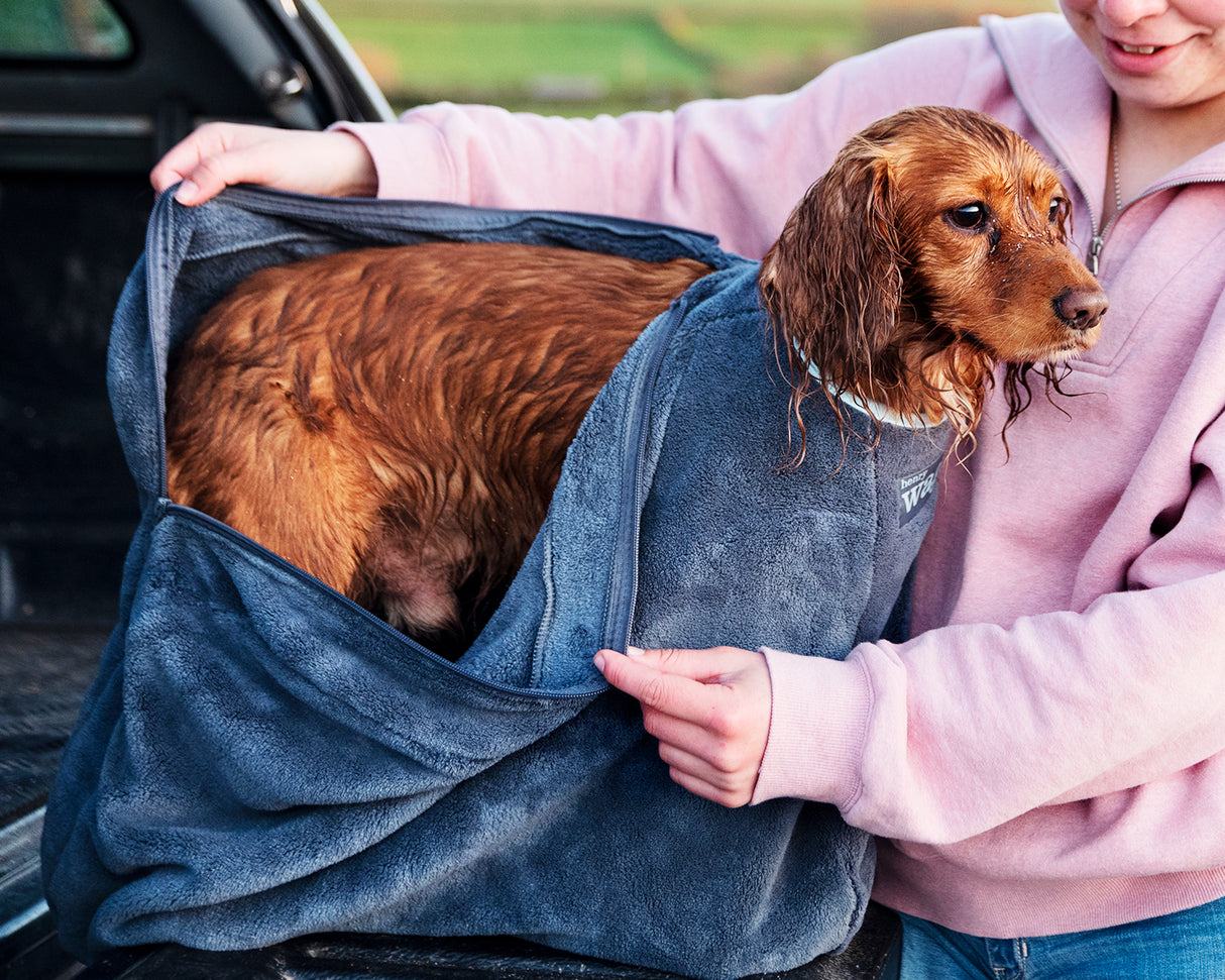 Henry Wag honden droogzak - microvezel - Maat M