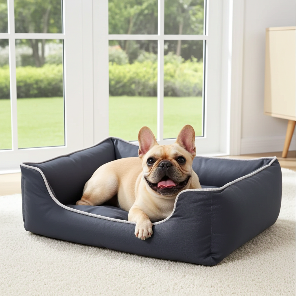 Water-resistant pet bed - Bastiaan dog basket - size S