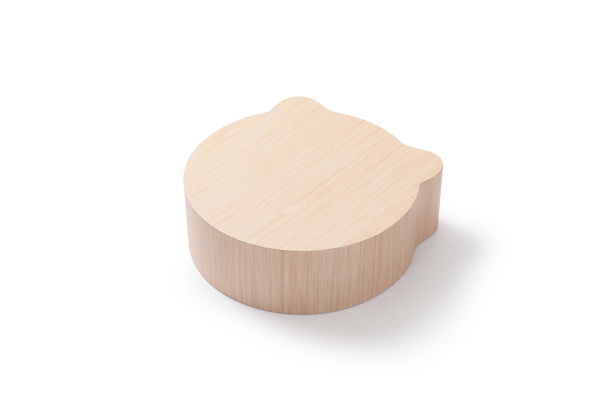 Cat scratching basket in the shape of a cat's head - Sturdy corrugated cardboard 45x45x15 cm