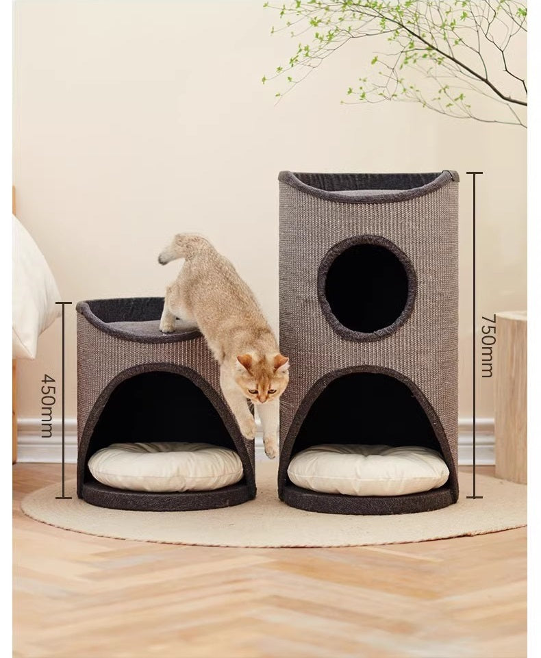 NOVA krabton met kattenmand