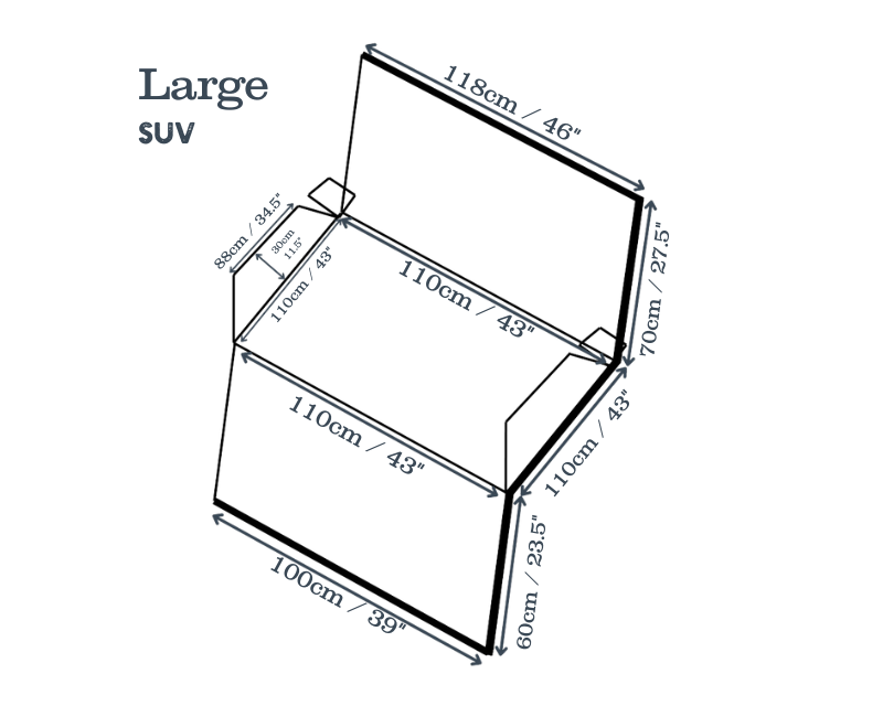 Henry Wag Kofferbak en bumper beschermdeken