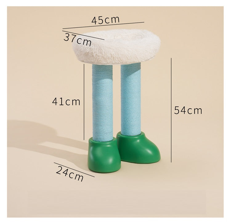 Bootsy Katten krabpaal met kattenmand