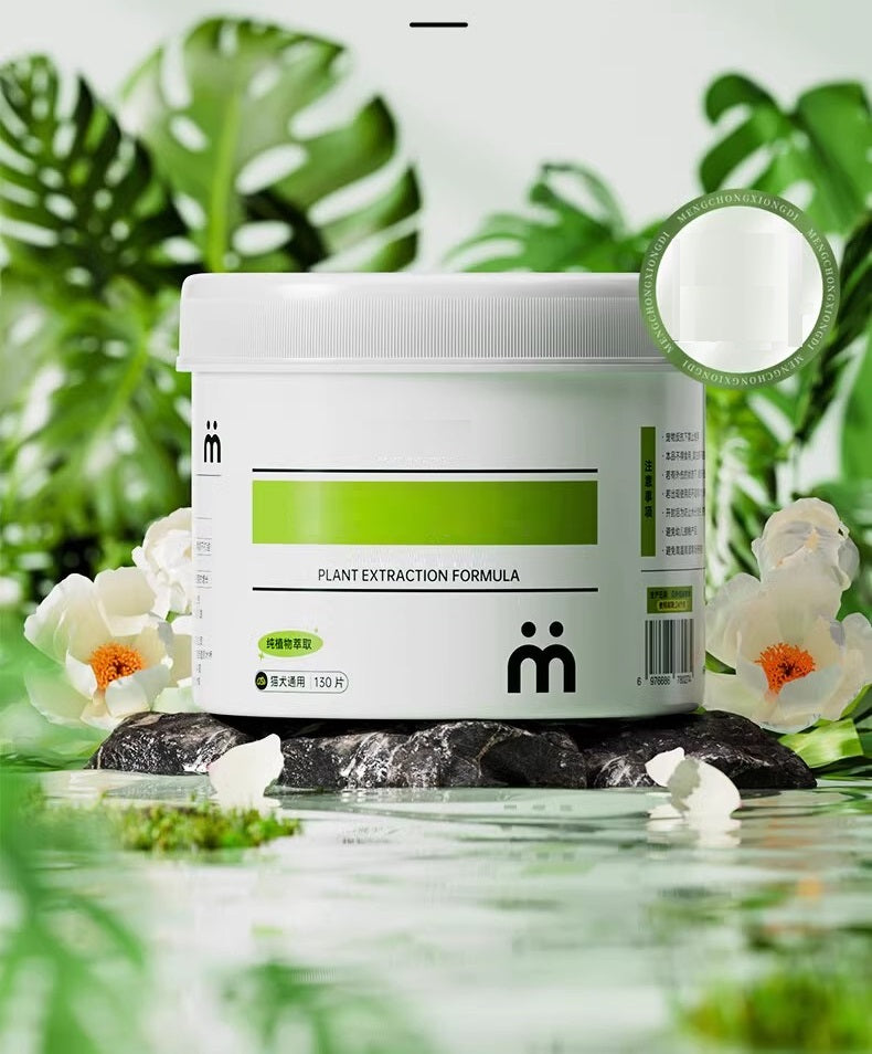 Lingettes pour les yeux des animaux - Paquet de 130