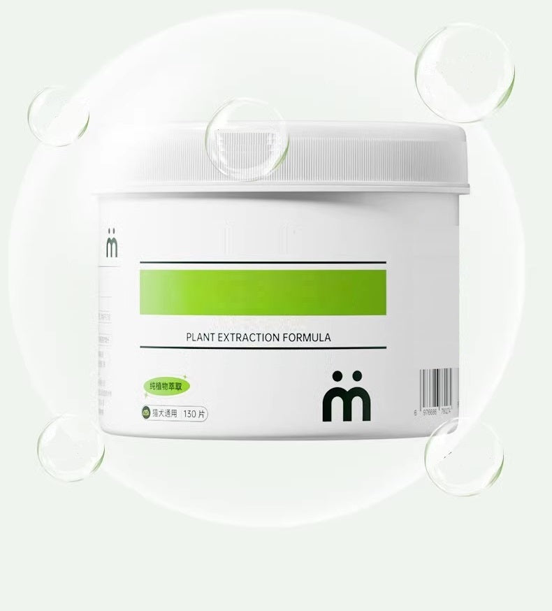 Lingettes pour les yeux des animaux - Paquet de 130