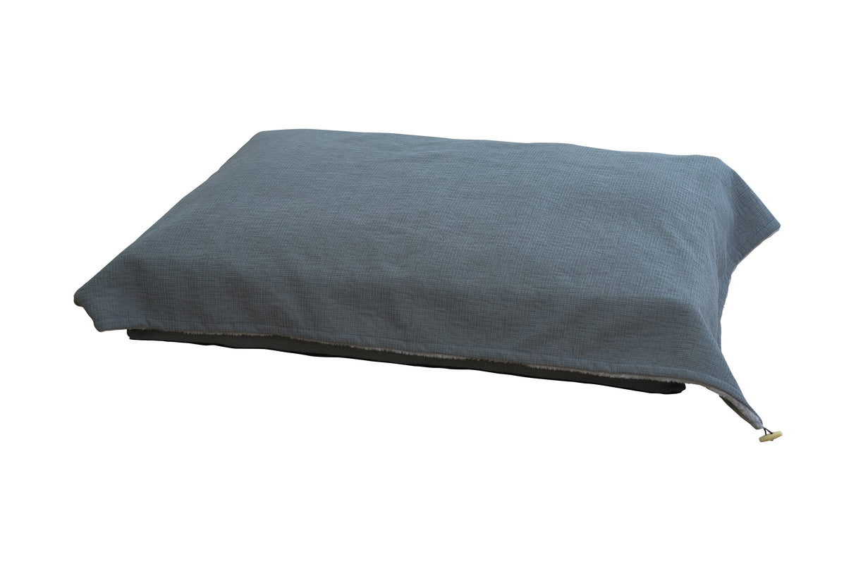 Hondenkussen Joey - Ribcord Hondenkussen met deken - maat L