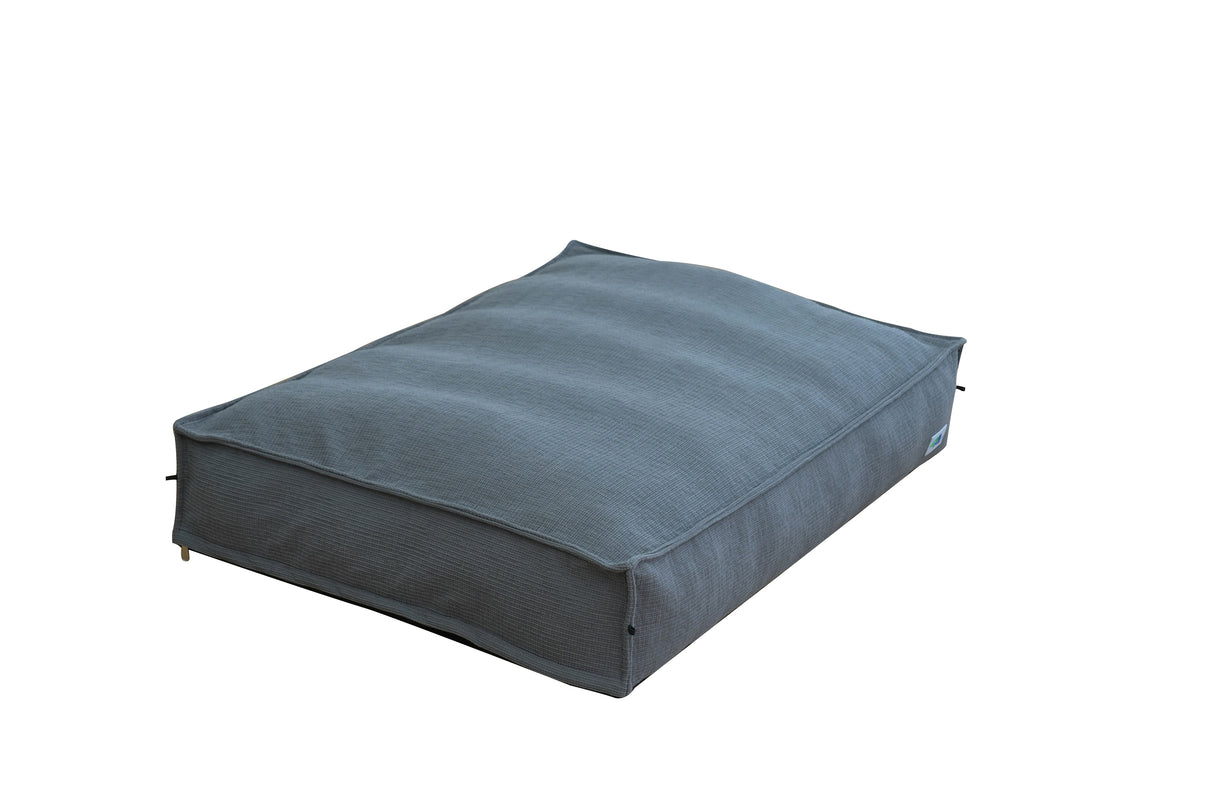 Hondenkussen Joey - Ribcord Hondenkussen met deken - maat L