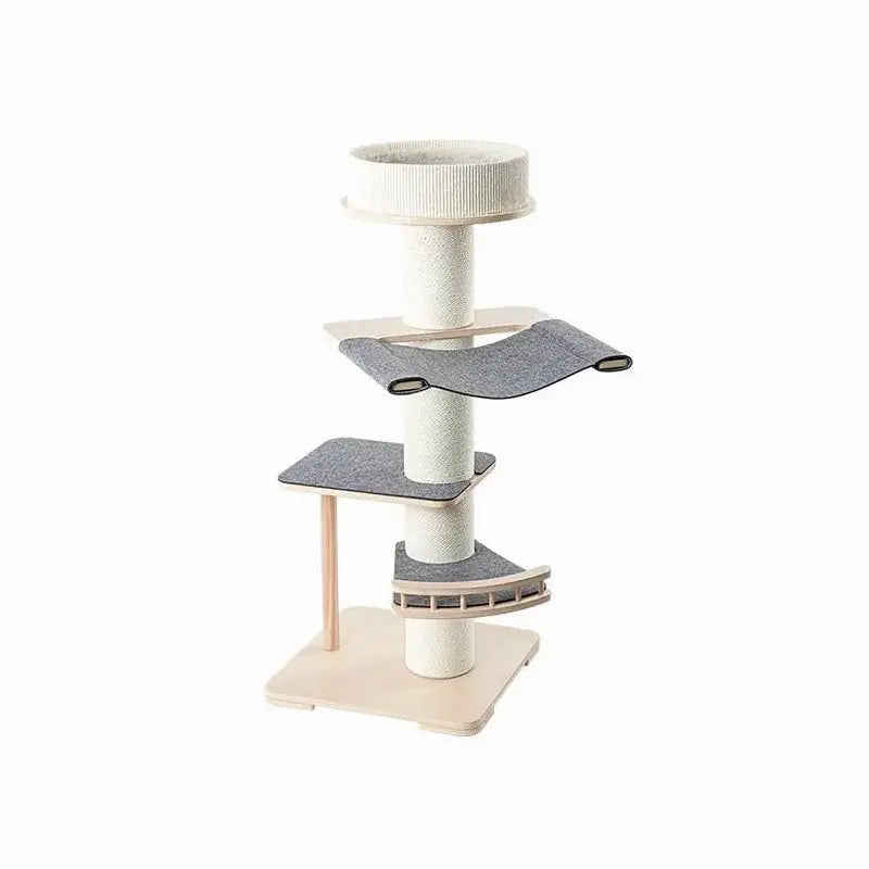 Kattenboom - Krabpaal - Kattentoren met Kattenmand SpirePets