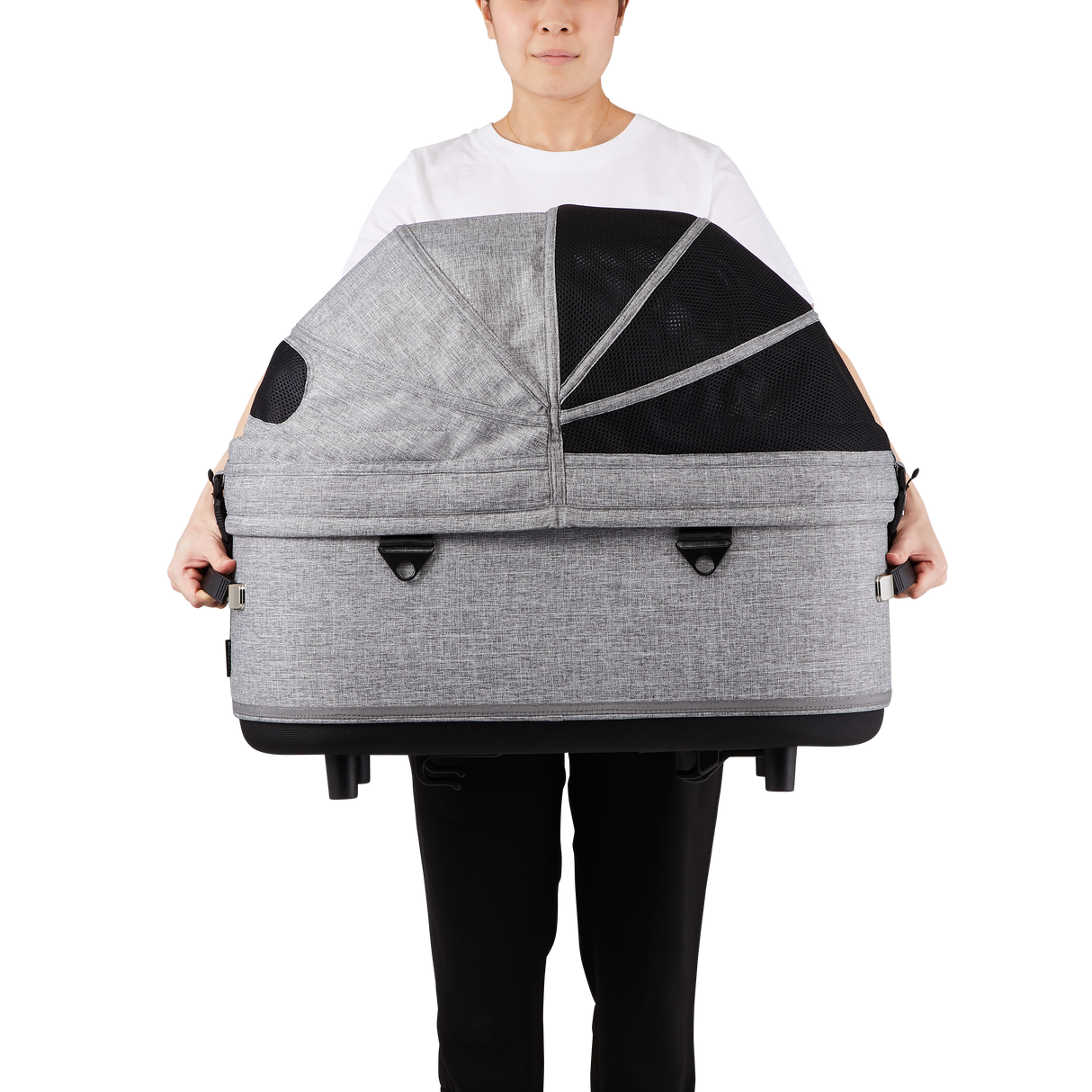 AirBuggy Dome 3 Regular - Earth Grey - hondenbuggy