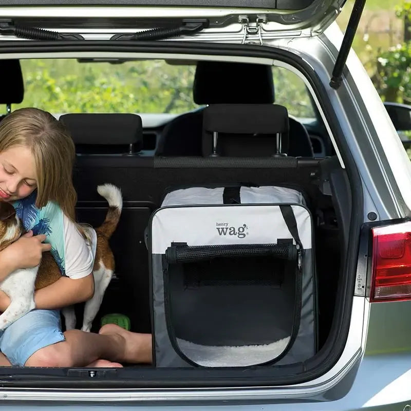 Henry Wag Opvouwbare Bench Hond - Reisbench XL