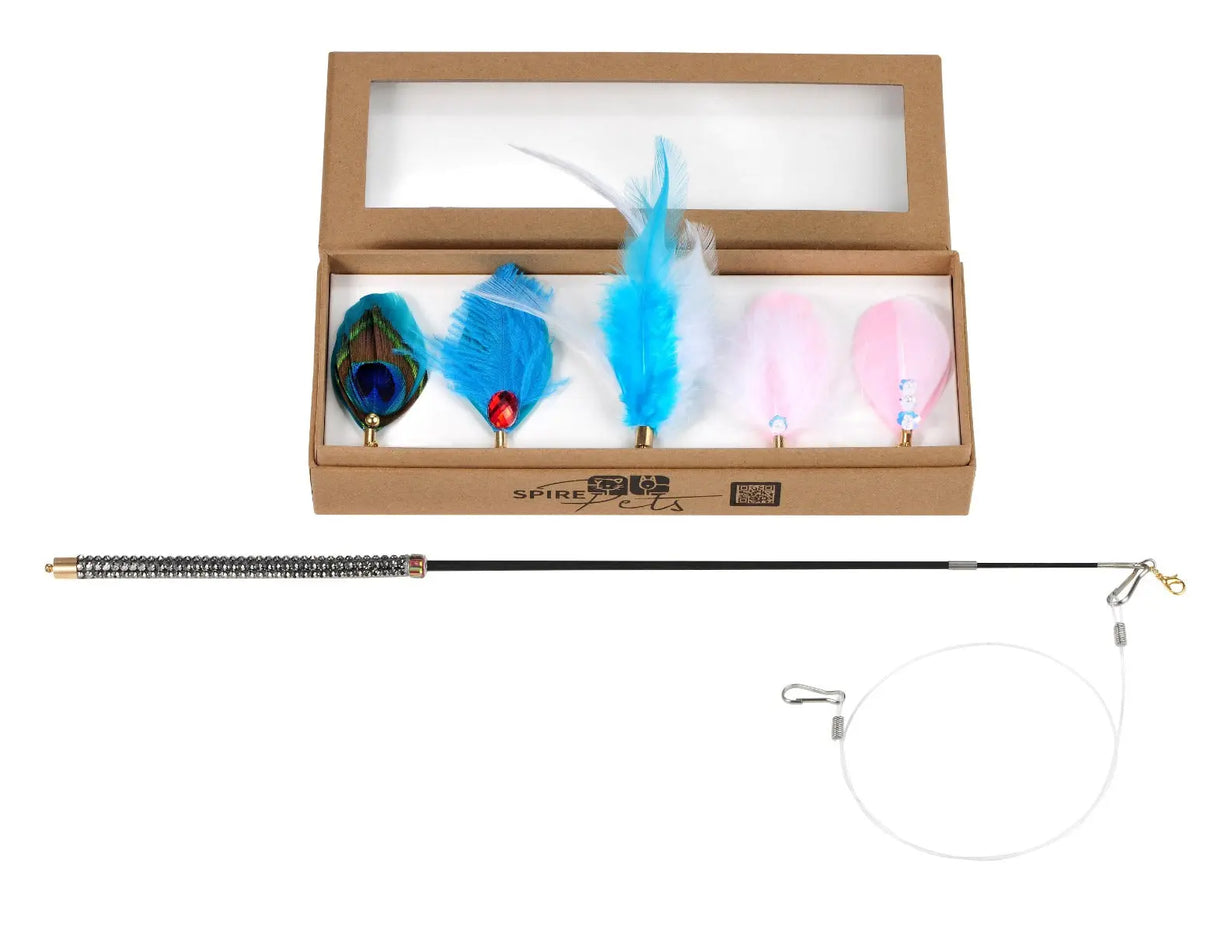 Kattenhengel met 5 hangers