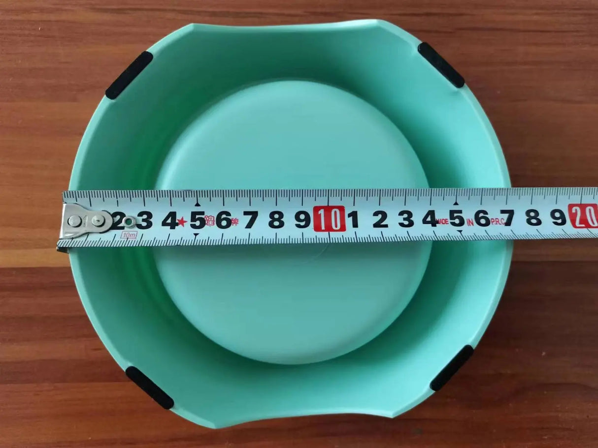 Voerbak hond - uitneembare RVS bak - maat M