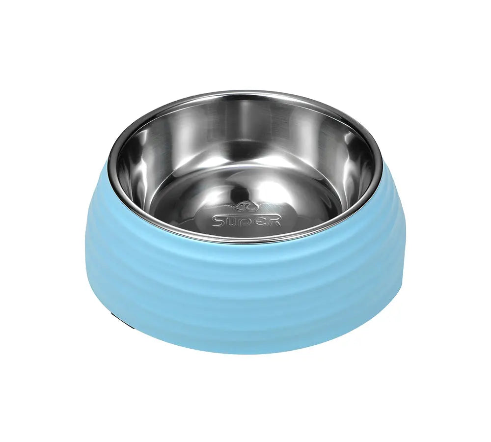 Voerbak hond - uitneembare RVS bak - maat M