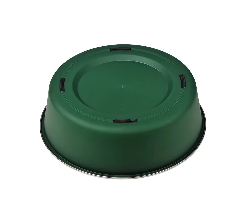 Dog food bowl round - stainless steel - dog drinking bowl - dog food bowl small - Size S