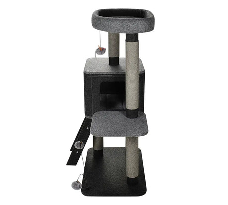 Krabpaal katten - donkergrijs - krabmeubel - krabpaal ROCKY - SpirePets