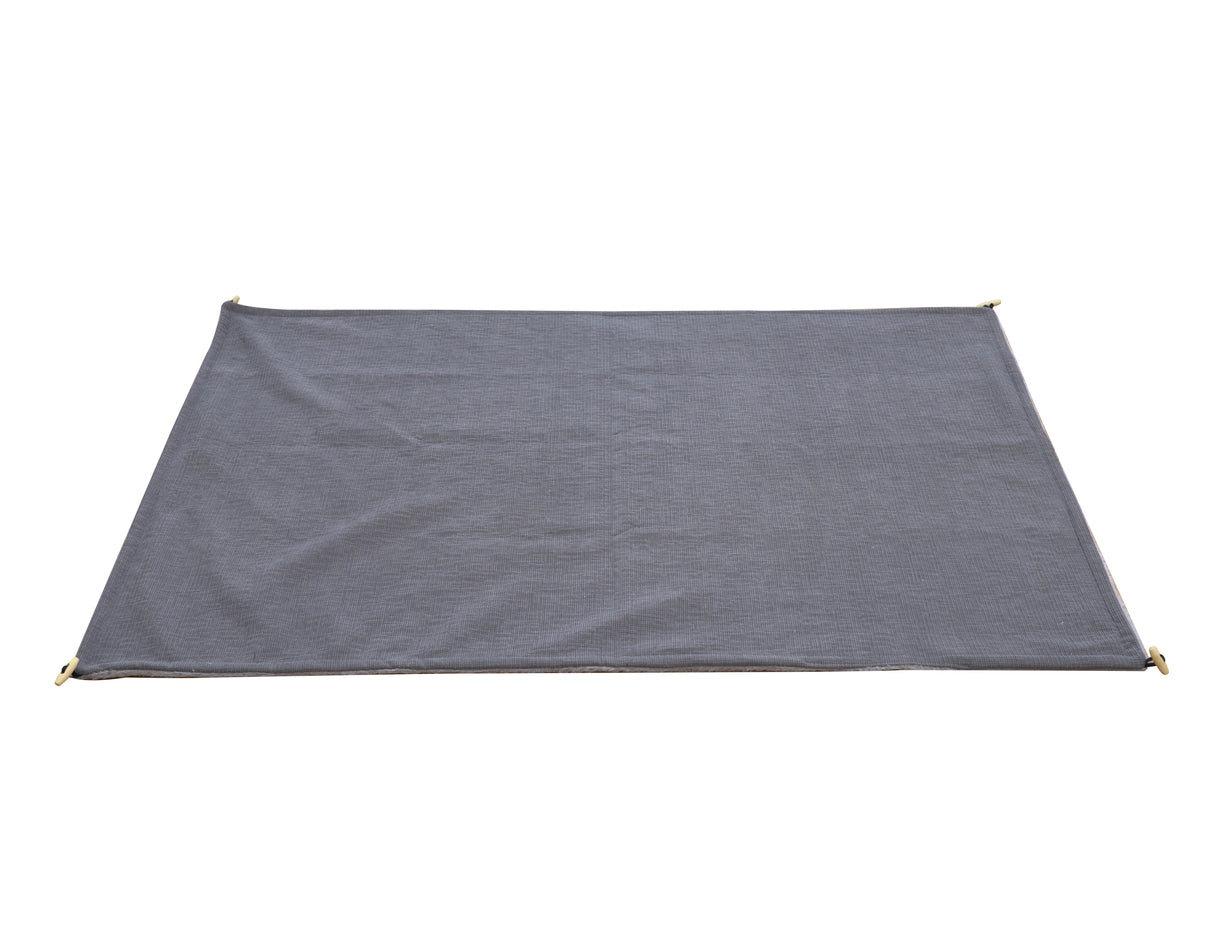 Comfortable dog cushion Joey - black - dog mattress - anti-slip bottom - soft polyester sponge - easy to clean