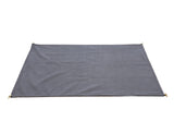 Comfortable dog cushion Joey - black - dog mattress - anti-slip bottom - soft polyester sponge - easy to clean