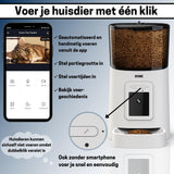Voerautomaat Camera en Audio Inclusief SD-Kaart - Automatische Voerbak Wit - SpirePets
