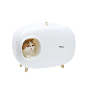 Kattenbak - inclusief schepje - lekvrij en geurvrij - SpirePets