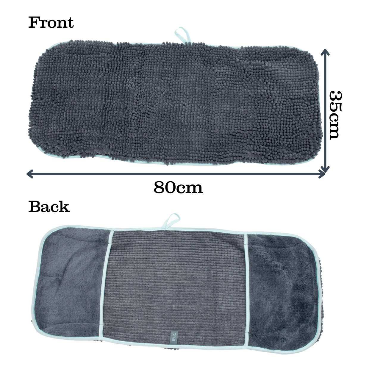 Henry Wag Microfiber Pet Towel for Dogs and Cats