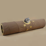 Kattenspeelgoed - multi-gaten kattentunnel - opvouwbaar - geschikt voor katten < 10 kg - SpirePets