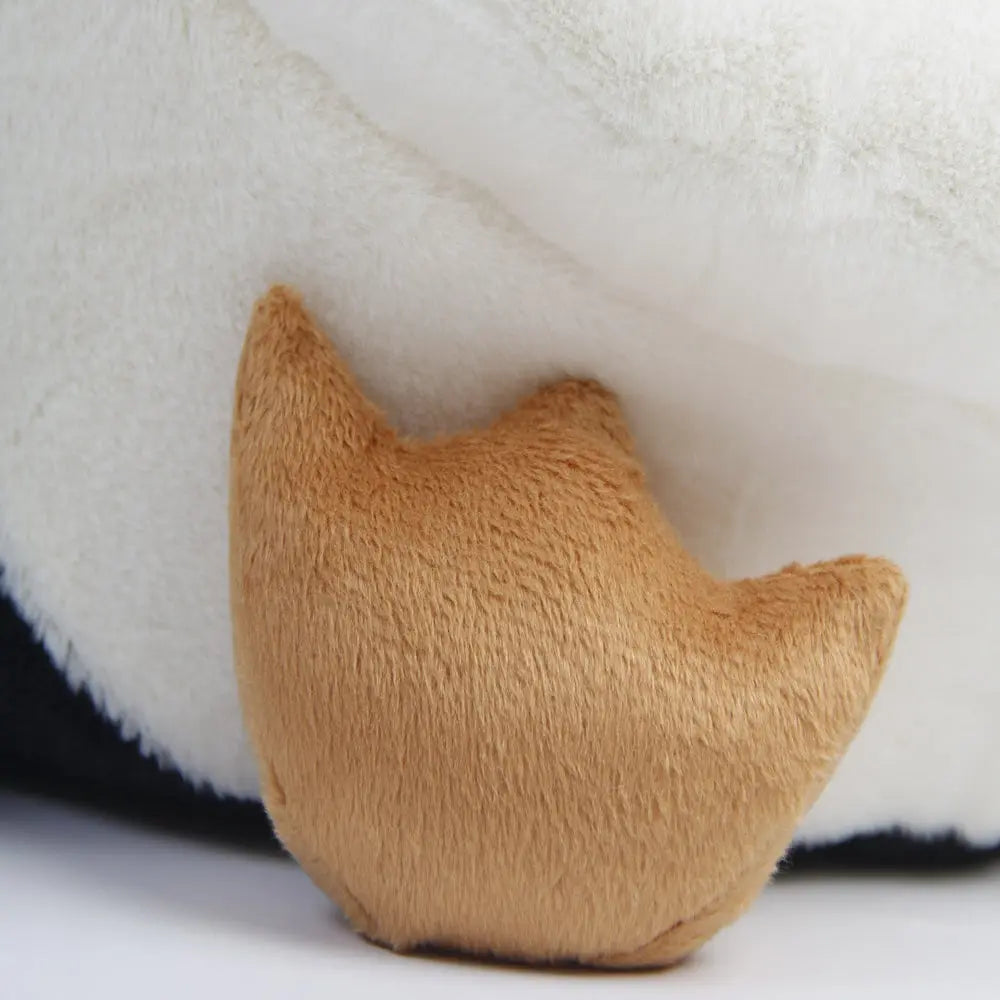 Kattenmand - kussen - schattige pinguïn - warm - half-ingesloten - zwart en wit - SpirePets