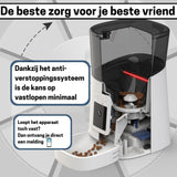 Voerautomaat Camera en Audio Inclusief SD-Kaart - Automatische Voerbak Wit - SpirePets