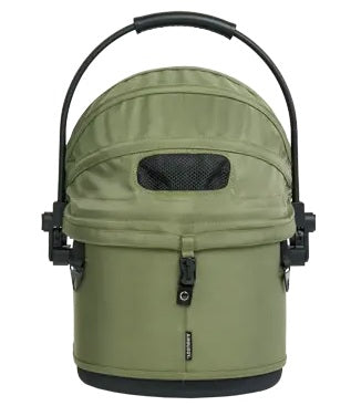 AirBuggy Dome 3 Regular Earth Grey – Poussette pour chien confortable et élégante