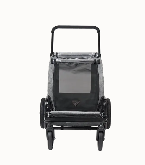 AirBuggy Carriage Set Earth Grey – Comfortabel reizen met jouw huisdier