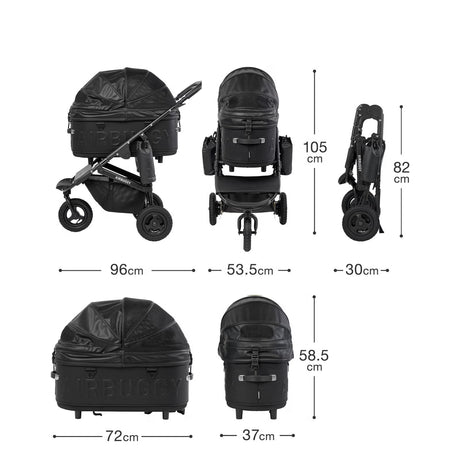 AIRBUGGY DOME3 PREMIER LARGE Si Series – Luxe Hondenbuggy