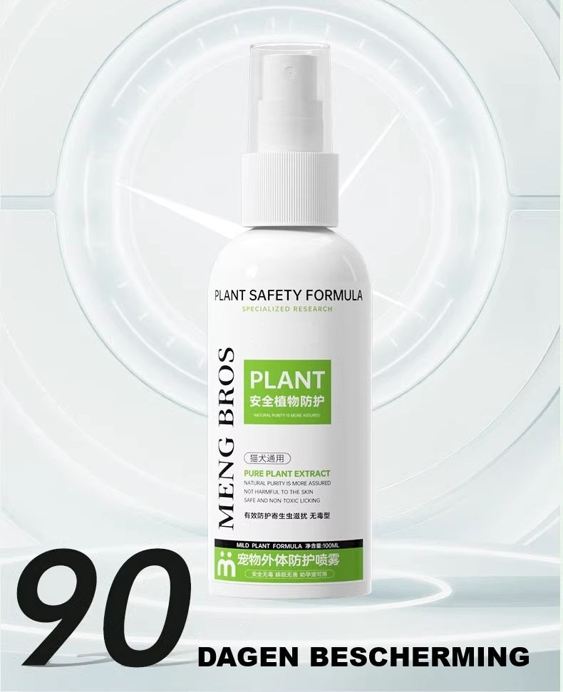 Anti vlooien en teken spray voor hond en kat - 100ml