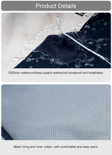 Hondenjas - hardshell materiaal - winddicht - waterdicht - lichtgewicht -  blauw - maat L - SpirePets