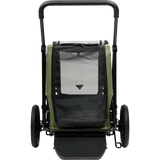 AirBuggy Carriage Set Moss Green – De Ultieme Luxe Hondenbuggy