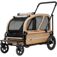 AirBuggy Carriage Set Seed Beige - Luxe Hondenbuggy tot 55kg - SpirePets