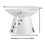 Gamelle surélevée pour chat - Gamelle en porcelaine pour chat