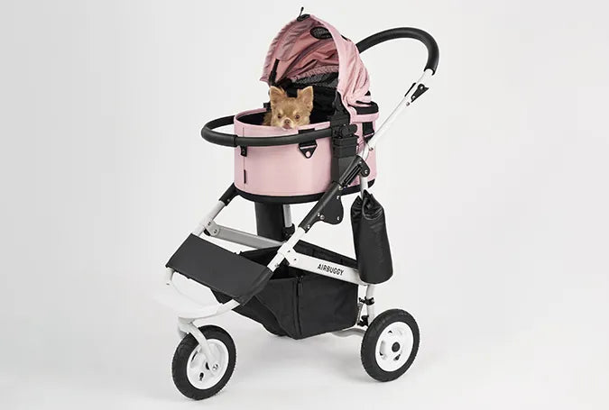 BELLO Stroller for dogs - up to 2 or 3 dogs possible - 4 wheels - Foldable